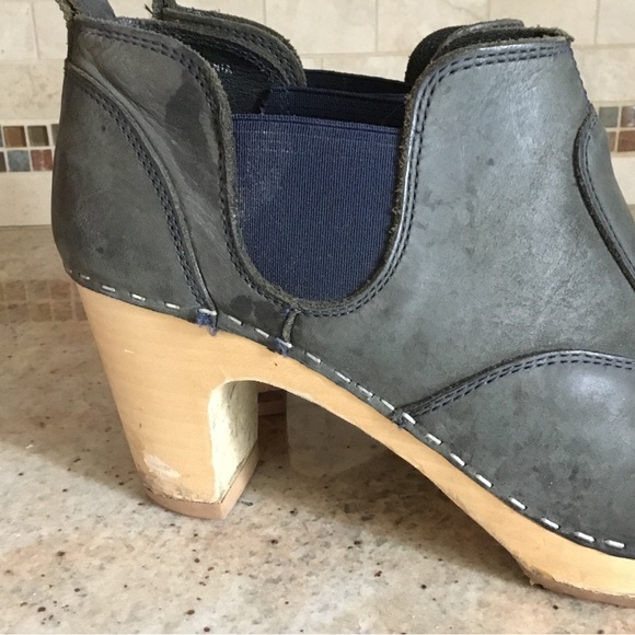 Swedish Hasbeens Chelsea Ankle Boots Spartoo - Picture 5 of 15
